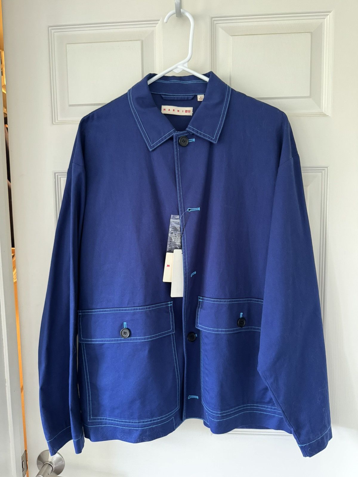 Marni × Uniqlo Oversized Utility Jacket Size US M / EU 48-50 / 2 - 1 Thumbnail