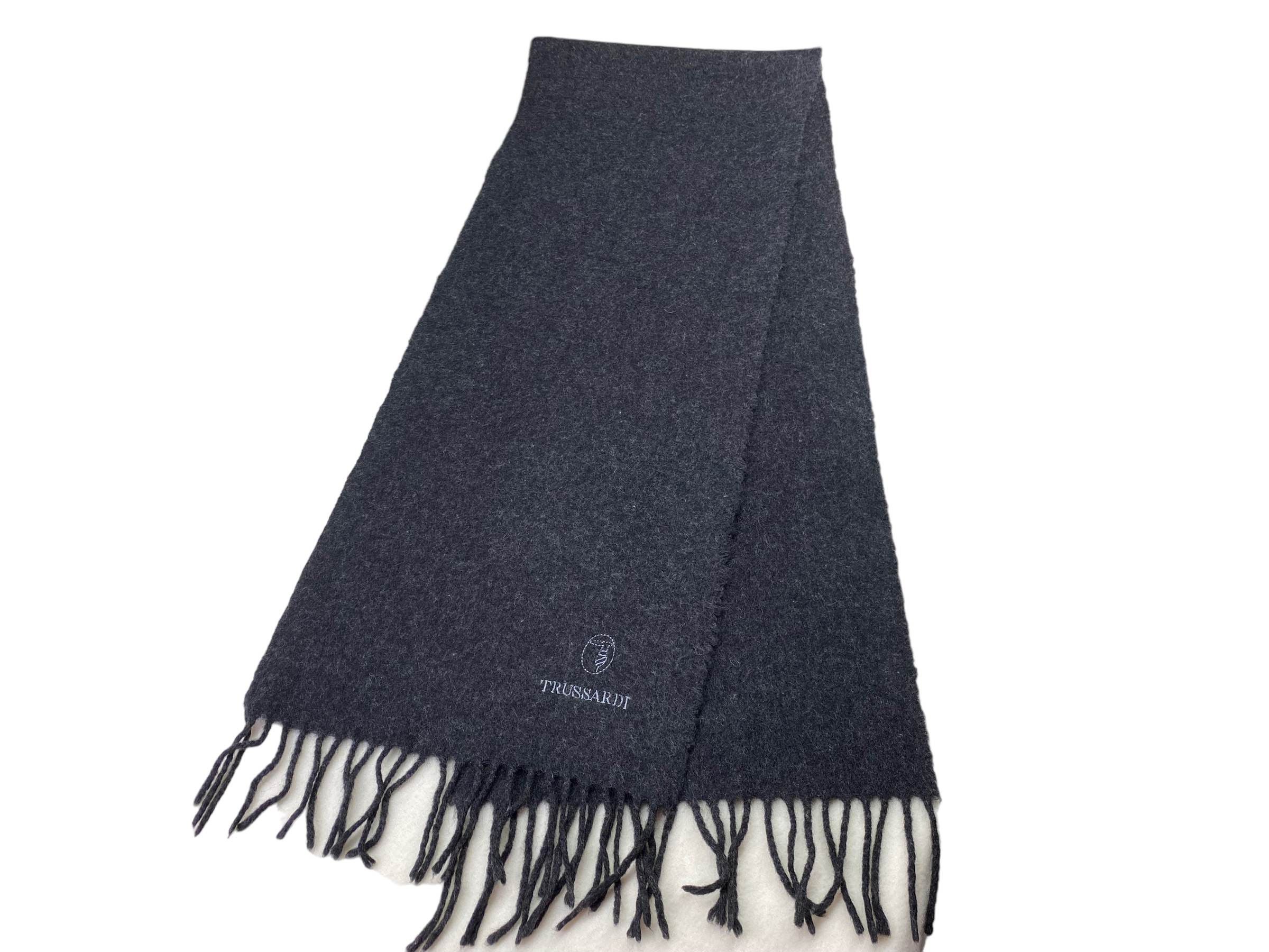 Trussardi × Vintage Trussardi scarf Pure Lambswool Vintage Scarves Size ONE SIZE - 2 Thumbnail