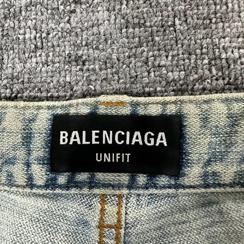 Balenciaga Balenciaga size S Pant Logo destroys jeans Size US 27 - 5 Thumbnail