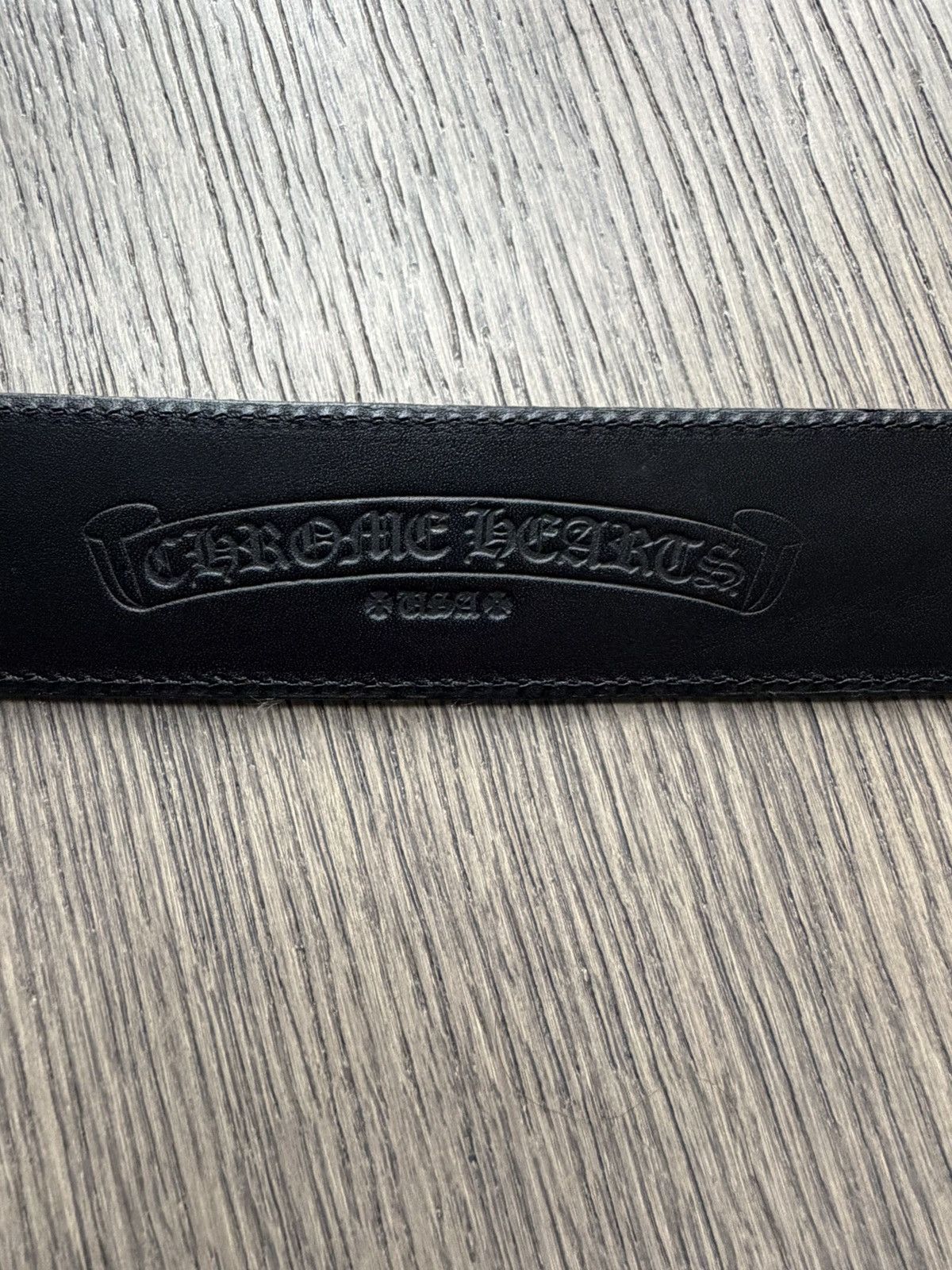 Chrome Hearts Chrome Hearts Cheetah Print Gunslinger Silver Belt Buckle Size 36 - 7 Thumbnail