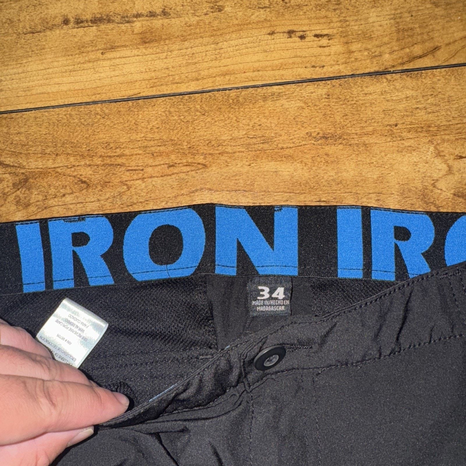 Iron Co. Iron Co Golf Cargo Shorts Black 34x14 Size US 34 / EU 50 - 3 Thumbnail
