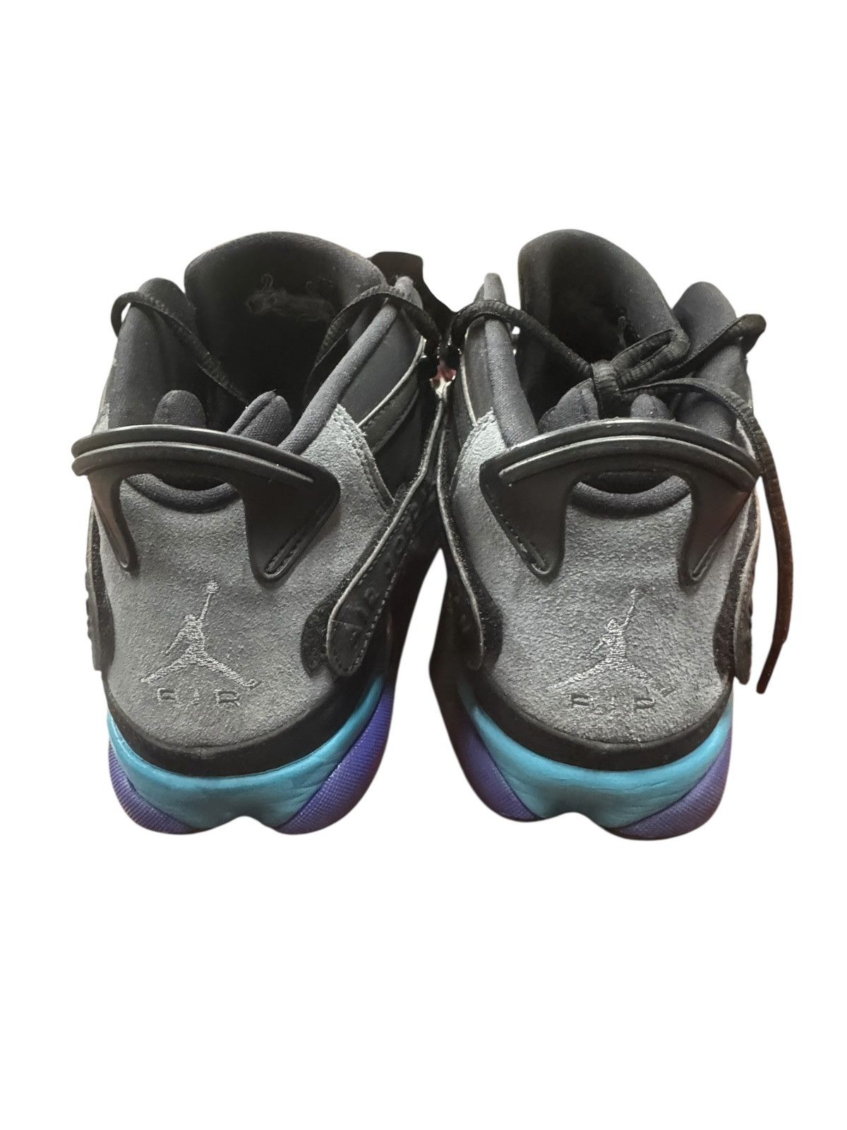 Jordan Brand Nike Jordan 6 Rings Aqua Black Red Flint Grey Mens Sz 13 Size US 13 / EU 46 - 4 Thumbnail