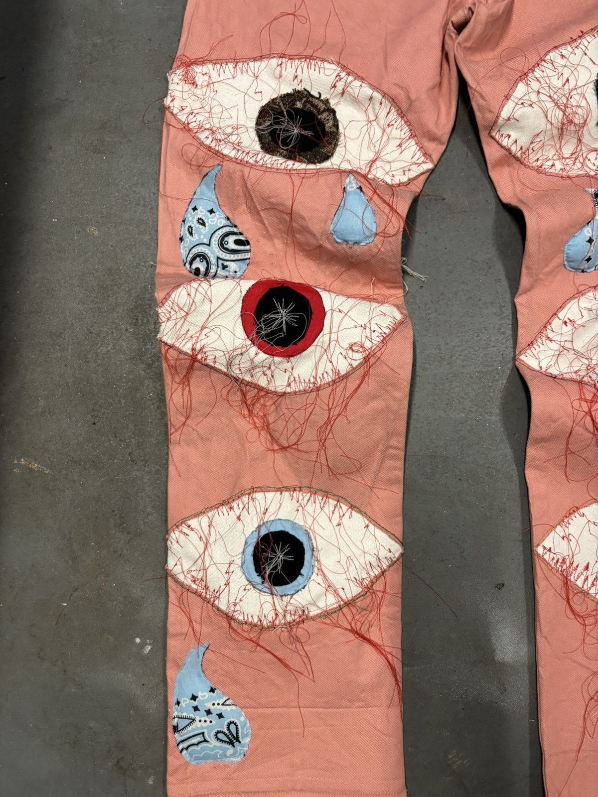 Levi's DirtyMoney x Levis Eye Ball Denim Size US 34 / EU 50 - 5 Thumbnail