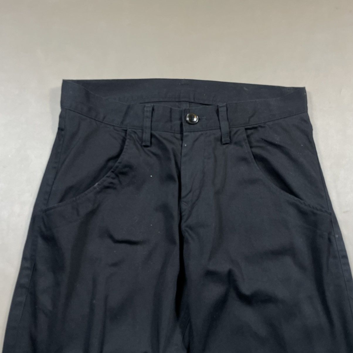 Yohji Yamamoto Y’s YOHJI YAMAMOTO BLACK STRAIGHT CUT PANTS Size US 30 / EU 46 - 5 Thumbnail