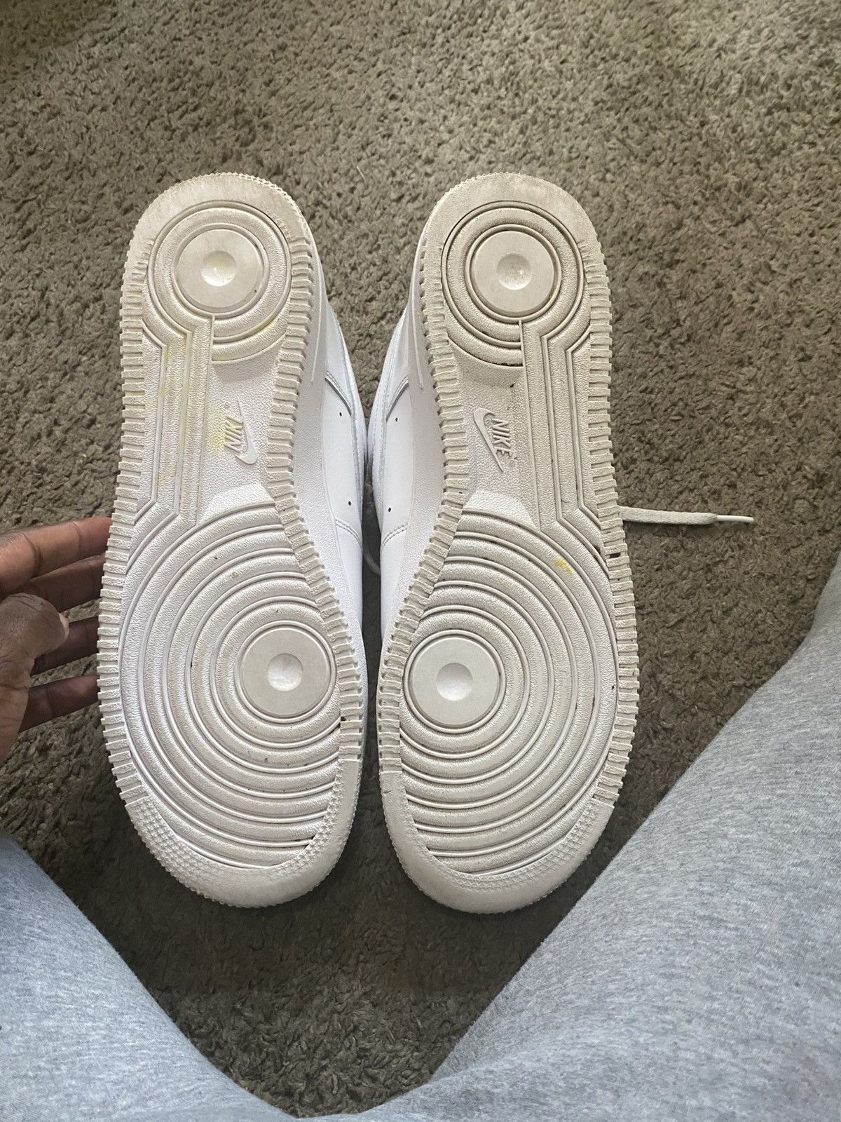 Nike White Nike Air Force 1 (Size 11) – Gently Used & Clean Size US 11.5 / EU 44-45 - 6 Thumbnail