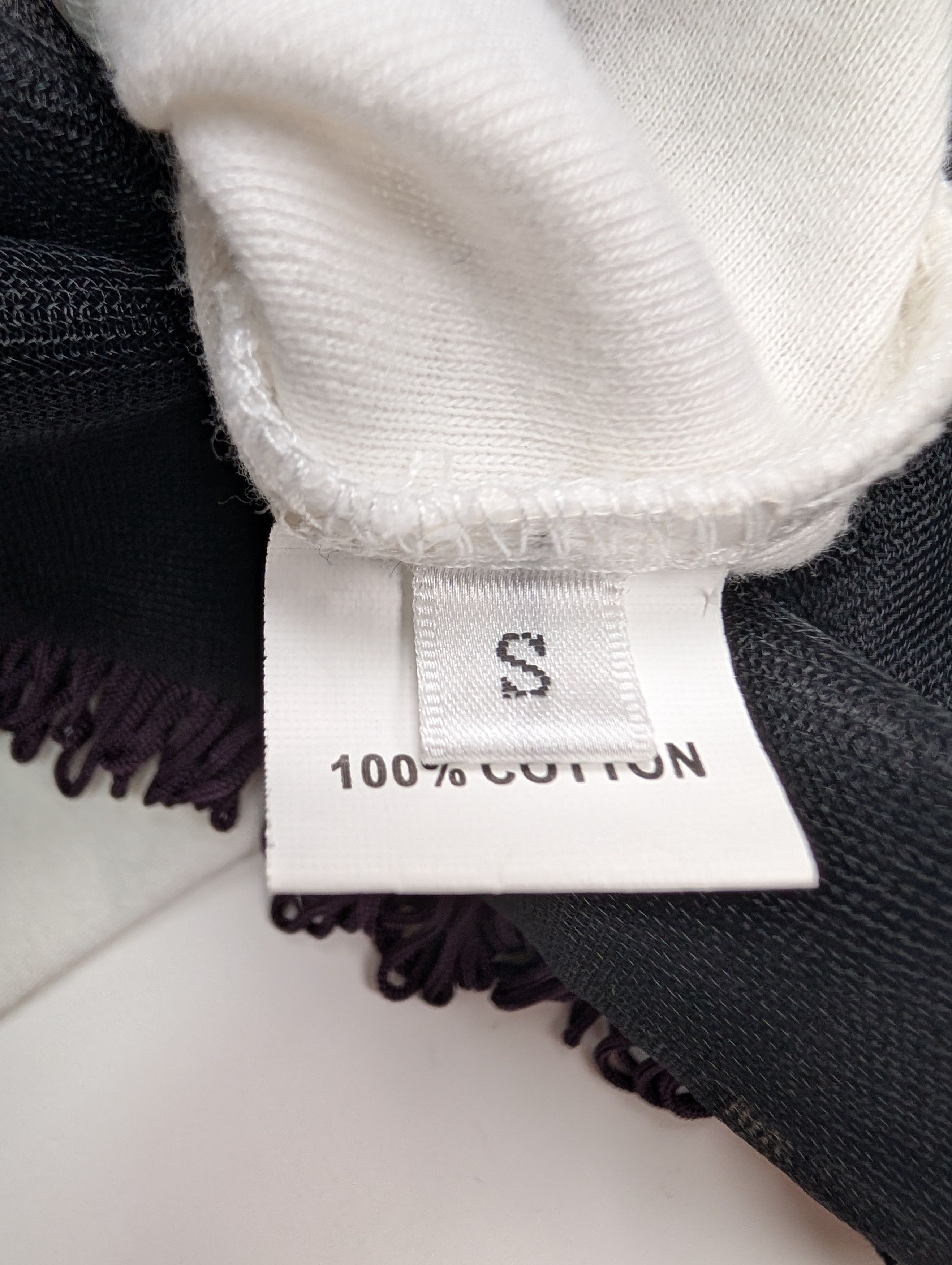 Toga Toga Archives White Cotton Top With Black Sheer Bottom Size S / US 4 / IT 40 - 6 Thumbnail