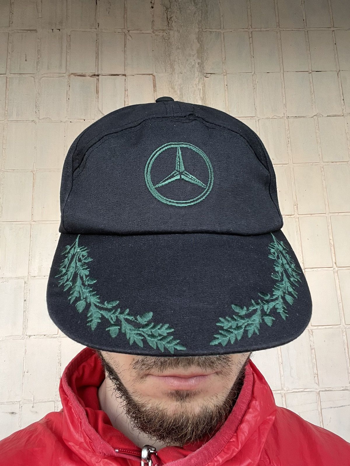 Mercedes-Benz Vintage Mercedes Benz Racing Cap Hat 90s Size ONE SIZE - 15 Thumbnail