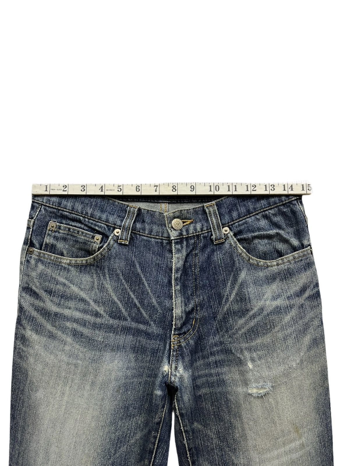 🔥SICK 90's TORNADO MART Natural Worn-Out Thrashed Flared 💥