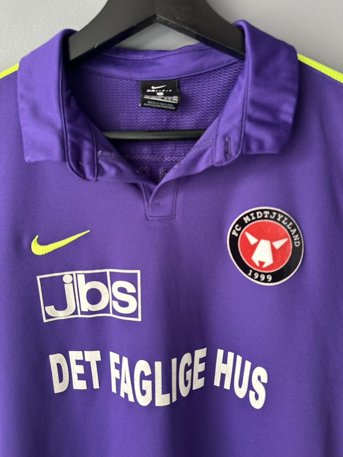 Nike 2016 Nike Midtjylland Away #3 Tim Sparv jersey shirt Size US S / EU 44-46 / 1 - 6 Thumbnail