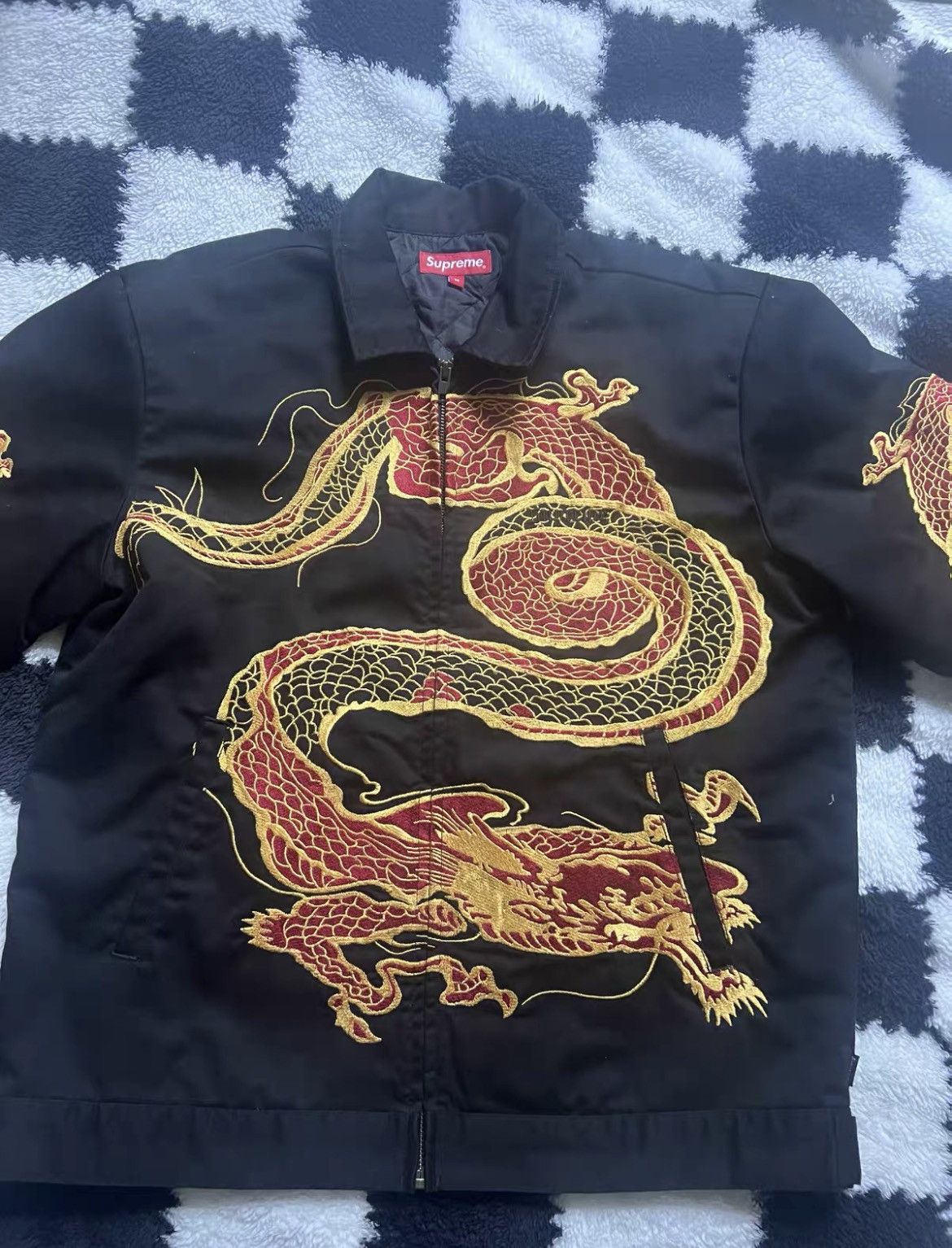 Supreme Supreme dragon work jacket Fw18 Size US M / EU 48-50 / 2 - 2 Thumbnail