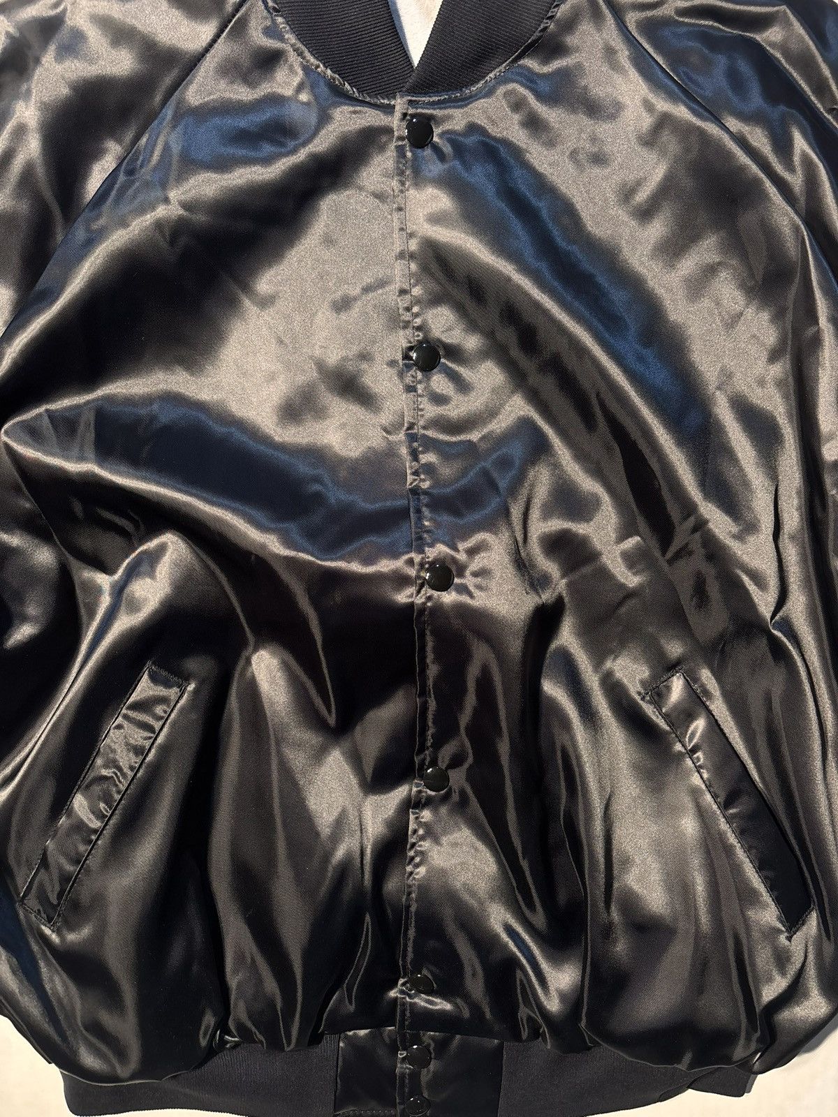 Vintage Vtg Art Flo Old Town Beverage Chicago 90s Bomber Jacket XL Size US XL / EU 56 / 4 - 3 Thumbnail