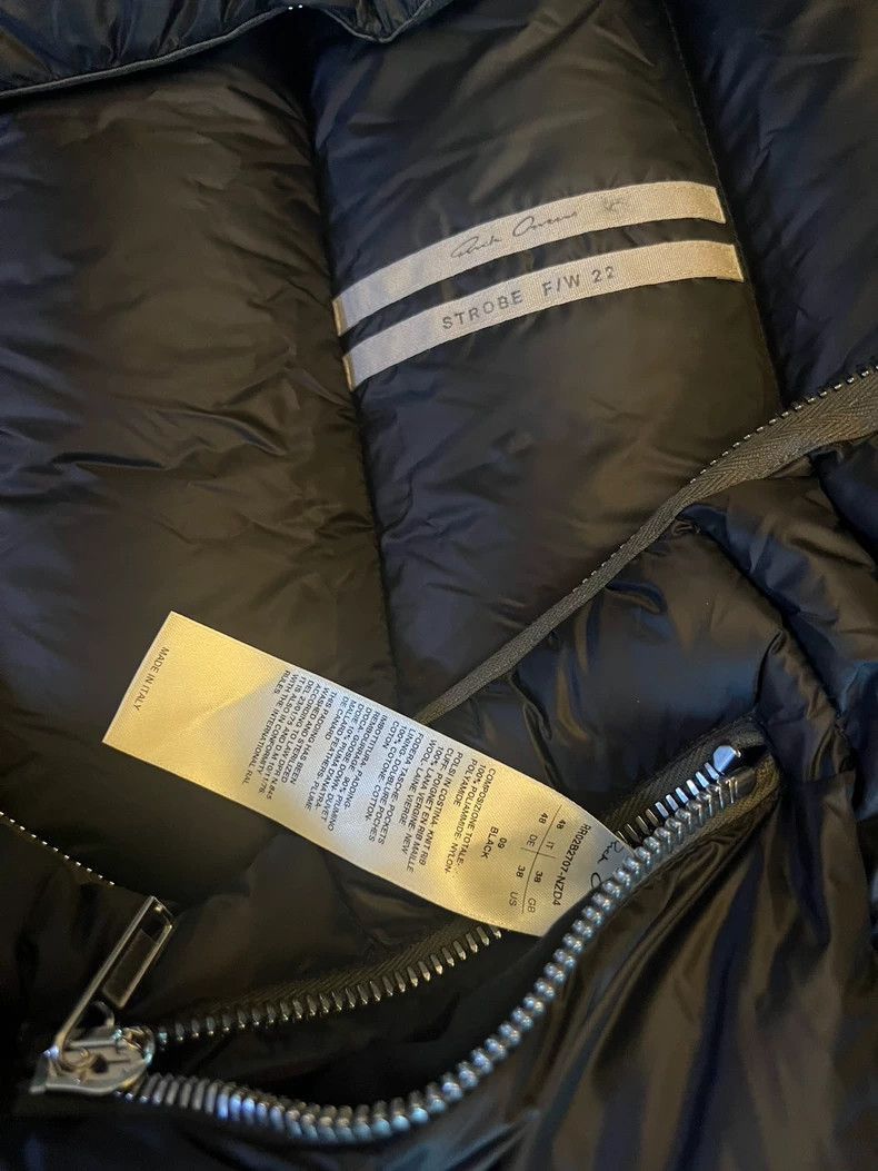 Rick Owens Rick Owens Shark mask full zipper hooded short down jacket- Size US M / EU 48-50 / 2 - 1 Thumbnail