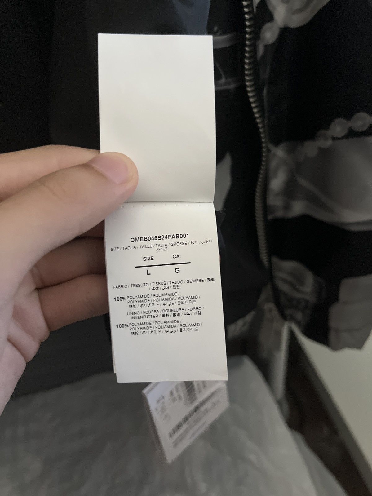 Off-White Off White X Ray Wind Breaker Size US L / EU 52-54 / 3 - 12 Thumbnail