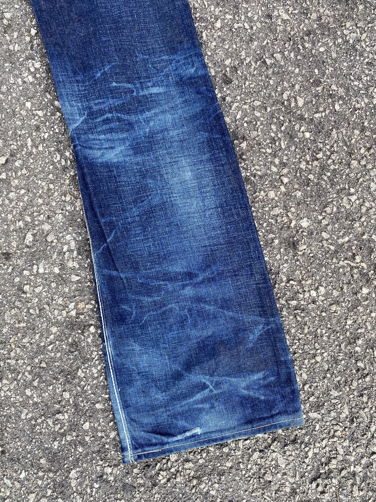 If Six Was Nine × Japanese Brand × Tornado Mart Delay By Ufin & Sons Blue Washed Flare Denim Size US 32 / EU 48 - 12 Thumbnail
