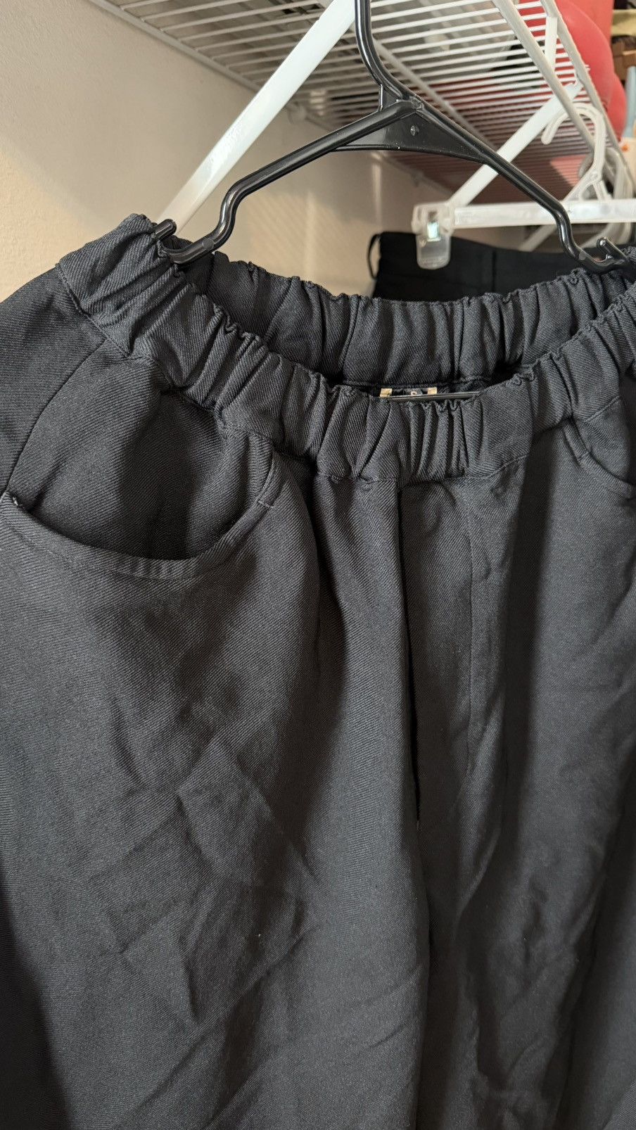 Comme des Garcons Homme Black Comme Des Garçons Trousers Size US 30 / EU 46 - 2 Thumbnail