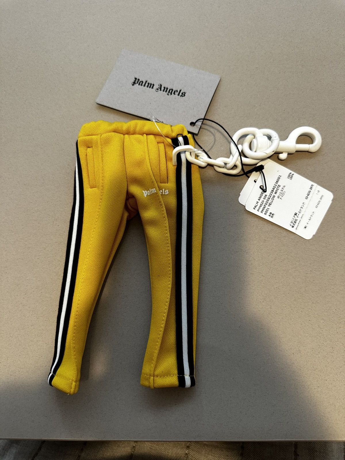 Palm Angels Yellow Palm Angels Keychain New W/Tags 7” from Top to Bottom Size ONE SIZE - 2 Thumbnail