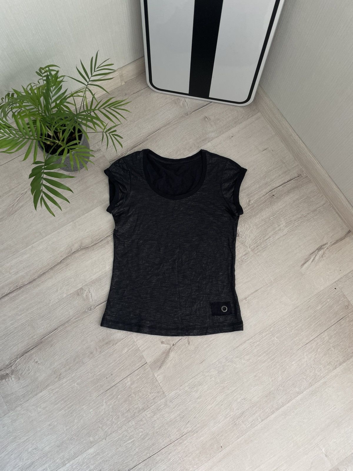 20471120 × Hysteric Glamour × Marithe + Francois Girbaud Y2k 2000s Tank Top Tee Rick Owens Style Cyber Avant Garde Size M / US 6-8 / IT 42-44 - 1 Thumbnail