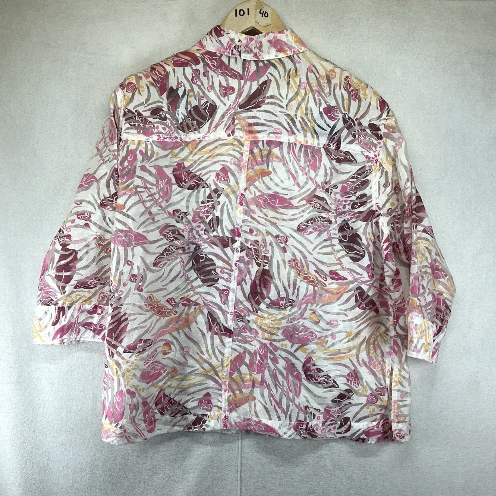Vintage VINTAGE Choices Women's Blouse Tunic Shirt Girls? Size L / US 10 / IT 46 - 2 Thumbnail