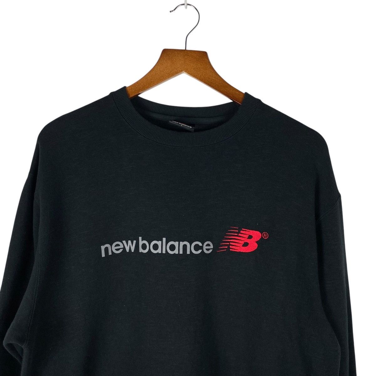New Balance Vintage New Balance Spellout Logo Sweatshirt Size US L / EU 52-54 / 3 - 2 Thumbnail