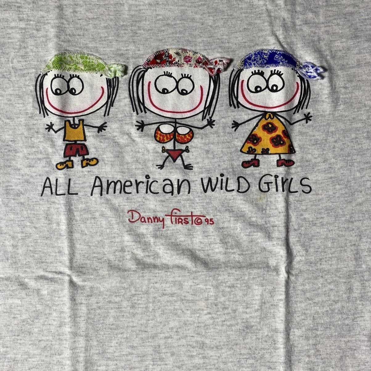 Vintage Vintage 90s Danny First All American Wild Girls Size US S / EU 44-46 / 1 - 2 Thumbnail