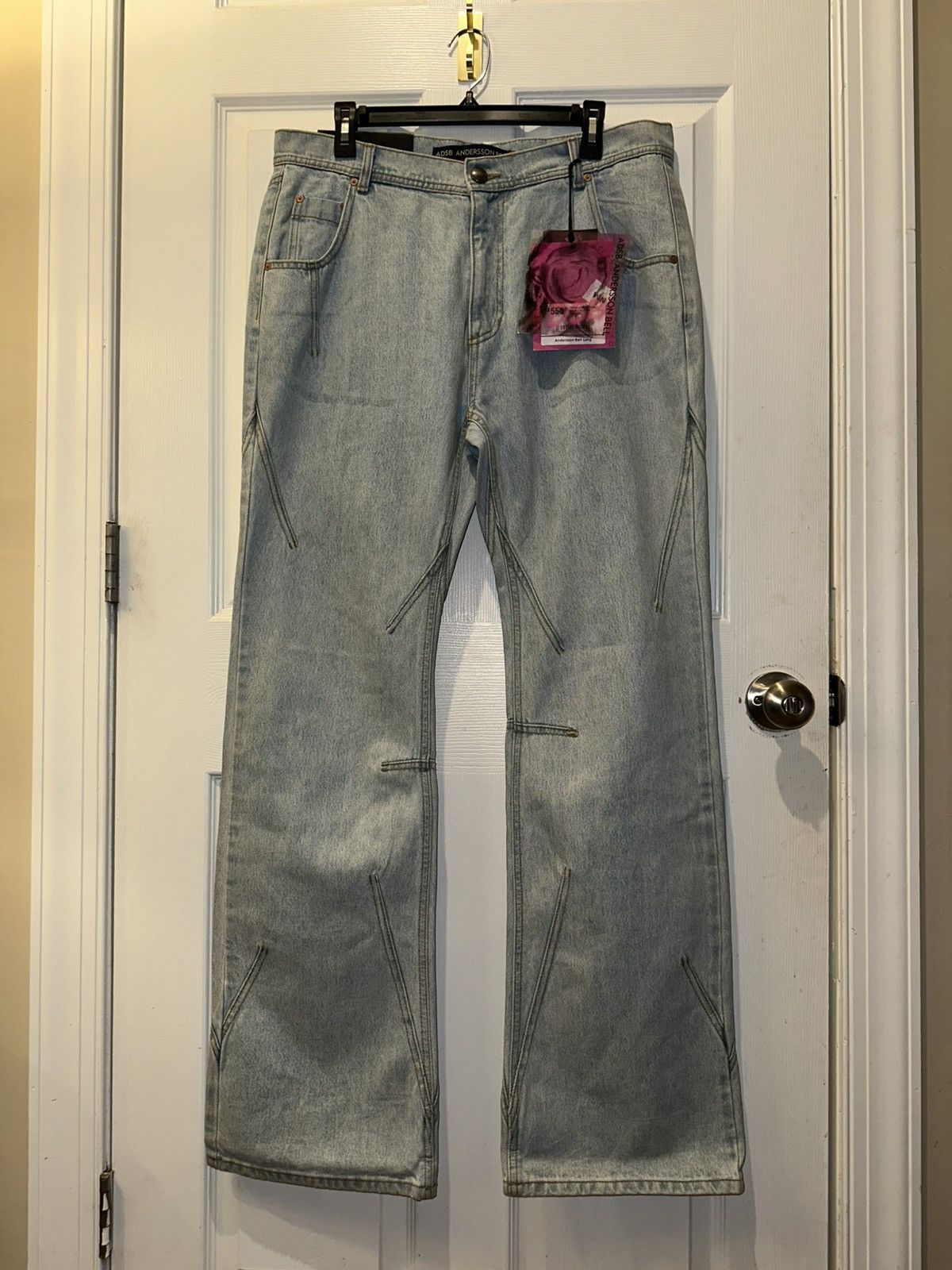 Andersson Bell Anderson Bell Tripot Coated Flare Jeans Size US 34 / EU 50 - 1 Thumbnail