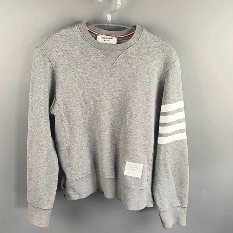 Thom Browne Thom Browne size1 Four stripe hoodie Size US S / EU 44-46 / 1 - 1 Thumbnail