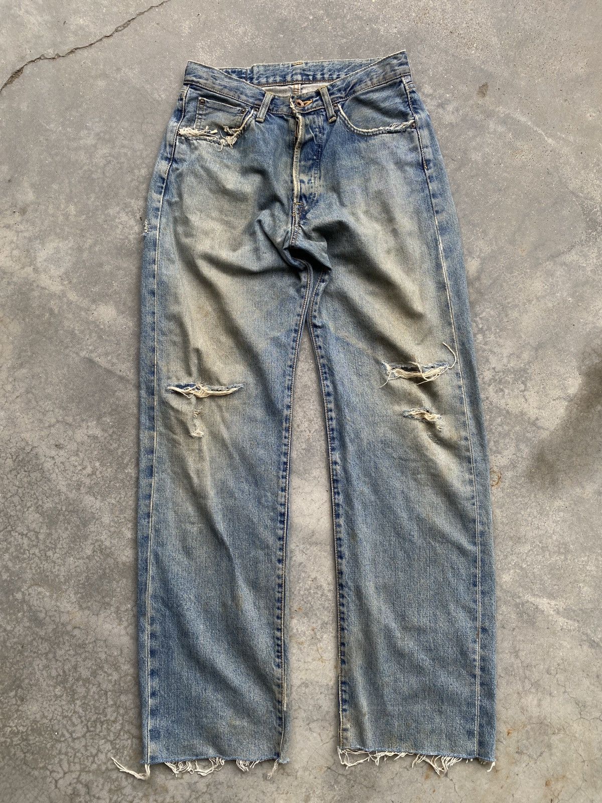 Edwin × Vintage Vintage Edwin 505x selvedge denim Size US 30 / EU 46 - 1 Thumbnail