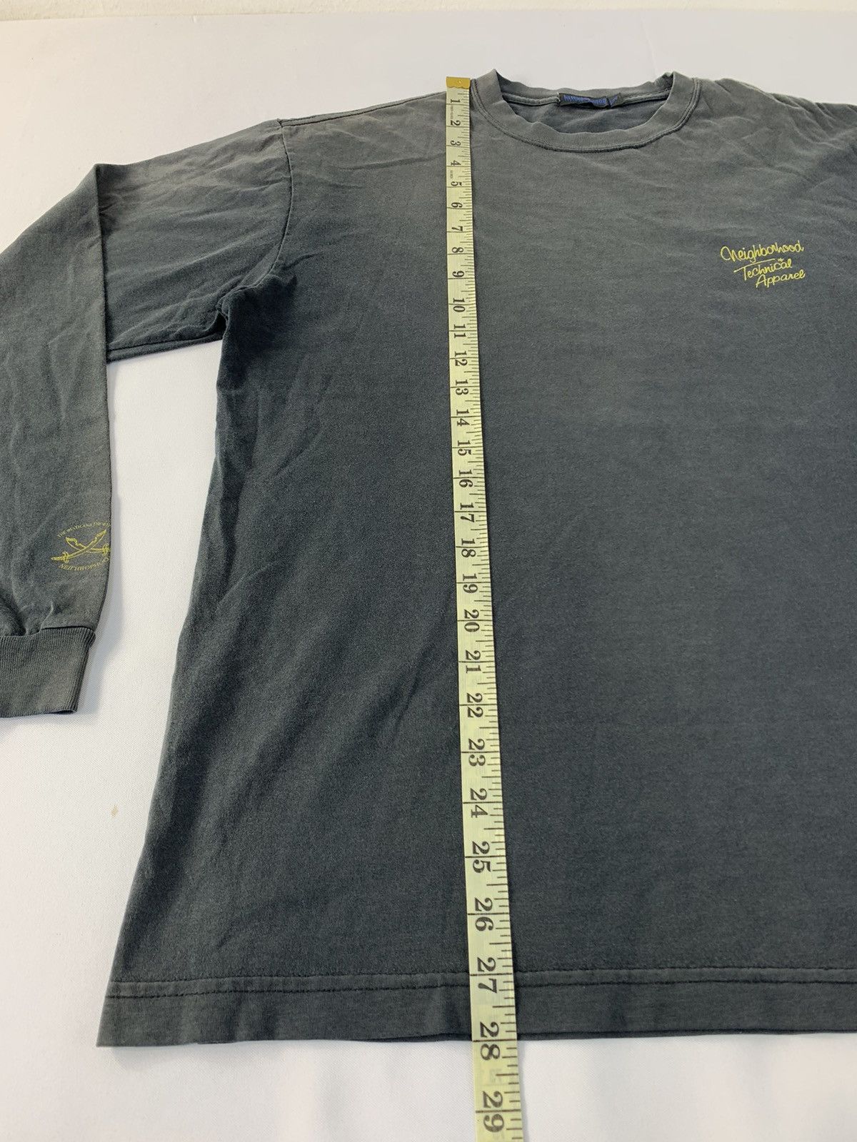 Japanese Brand × Neighborhood × Vintage 90s Neighborhood Technical Apparel Spell Out Tee Size US L / EU 52-54 / 3 - 11 Thumbnail