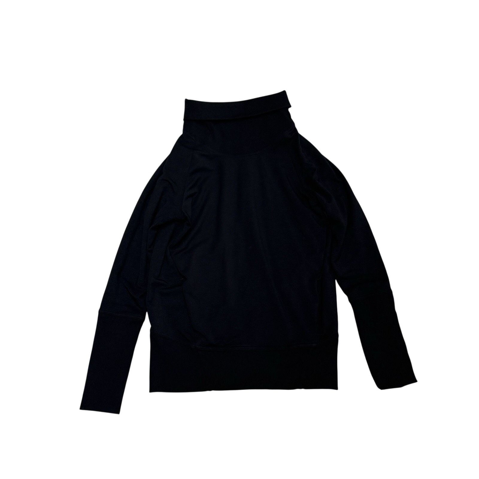 Lululemon Lululemon Womens Size 4 Black Cowl Neck Pullover Sweatshirt Size S / US 4 / IT 40 - 1 Thumbnail