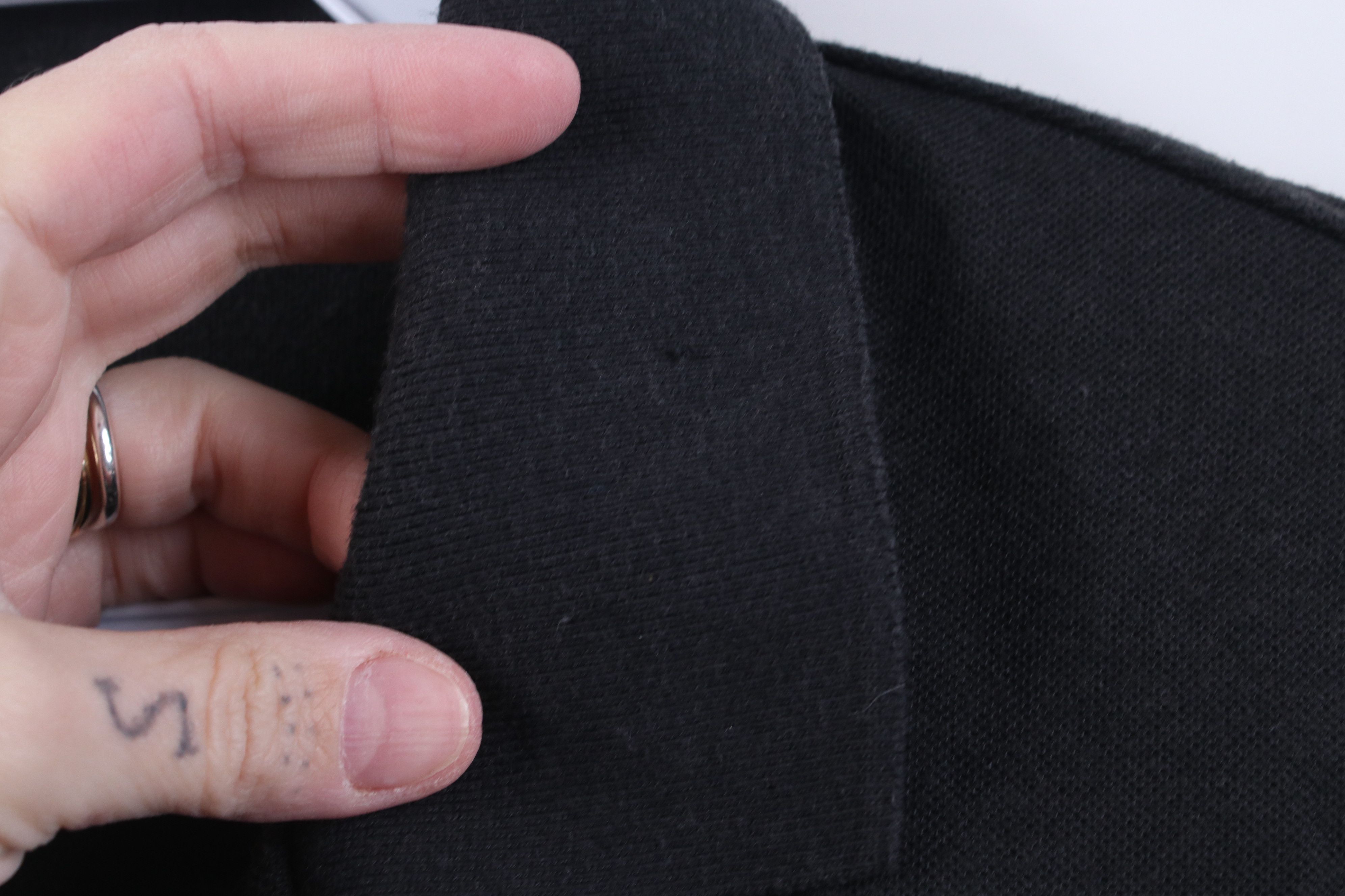 Vintage Vintage Yokohama OTR Tires Racing Knit Polo Shirt Black Size US XL / EU 56 / 4 - 5 Thumbnail