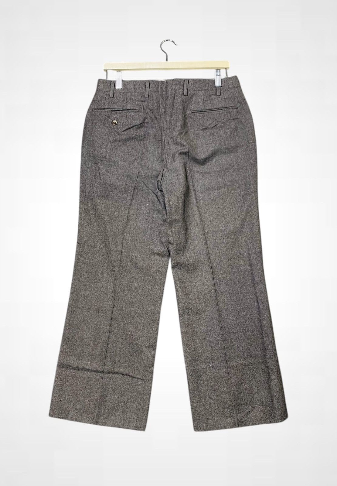 Burberry Vintage 90a Burberry Wool Pants Size US 33 - 2 Thumbnail