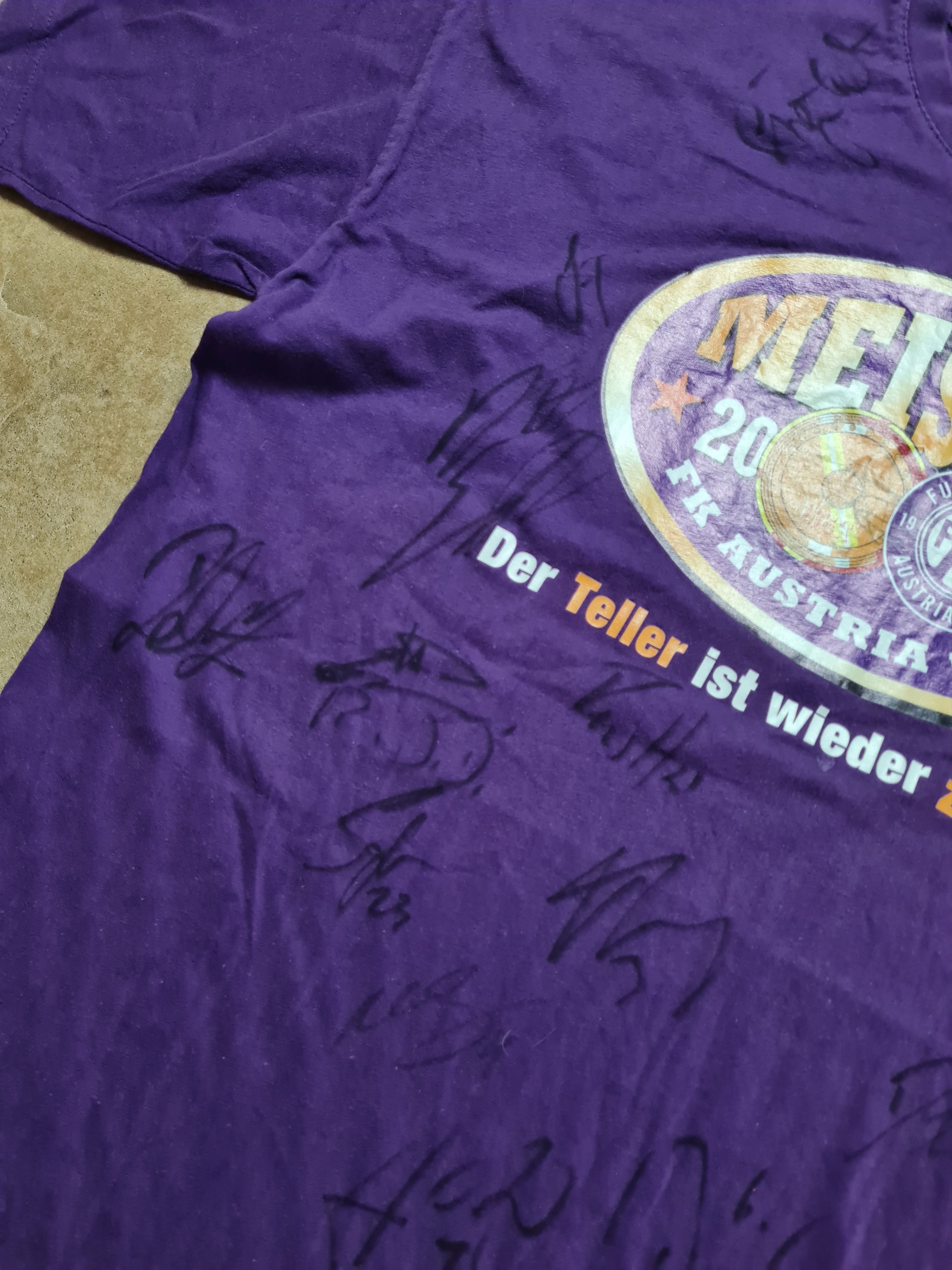 Other Vintage Jersey MEISTER 2006 FK AUSTRIA WIEN T-shirts Size US XXL / EU 58 / 5 - 12 Thumbnail