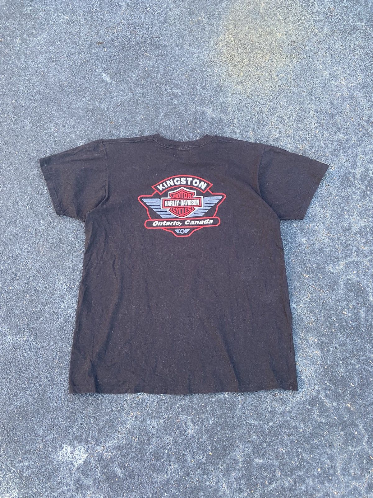 Harley Davidson Crazy Vintage 90’s Harley Davidson Rhino Graphic T-Shirt XXL Size US XXL / EU 58 / 5 - 4 Thumbnail