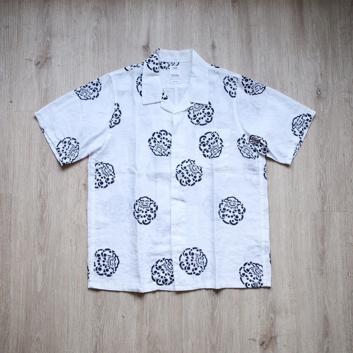 Visvim FREE EDGE SHIRT S/S LITTLE CLOUD | Grailed