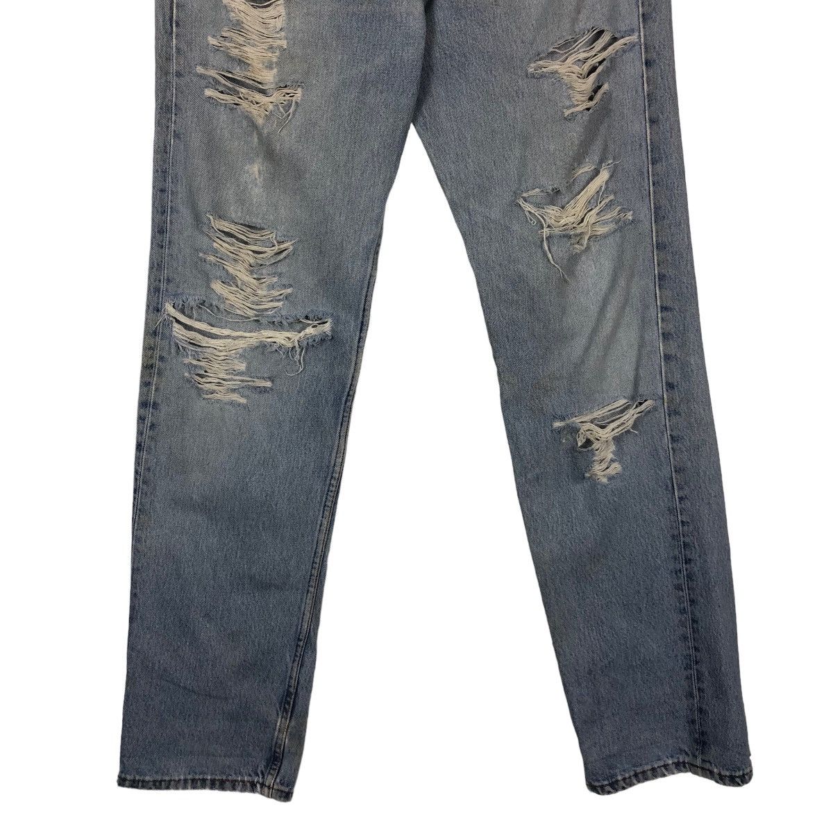 Levi's 🔥VINTAGE DENIM JEANS DISTRESSED LEVI’S 501 MADE IN USA Size US 32 / EU 48 - 5 Thumbnail