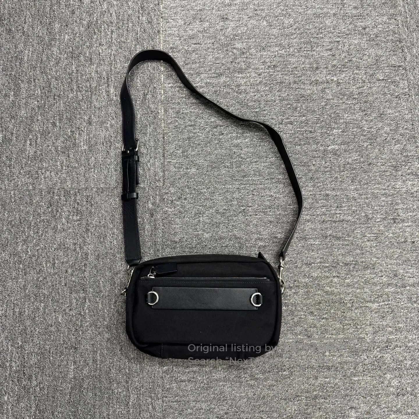Valentino Black Crossbody Bag with Portrait Print. Size ONE SIZE - 5 Thumbnail