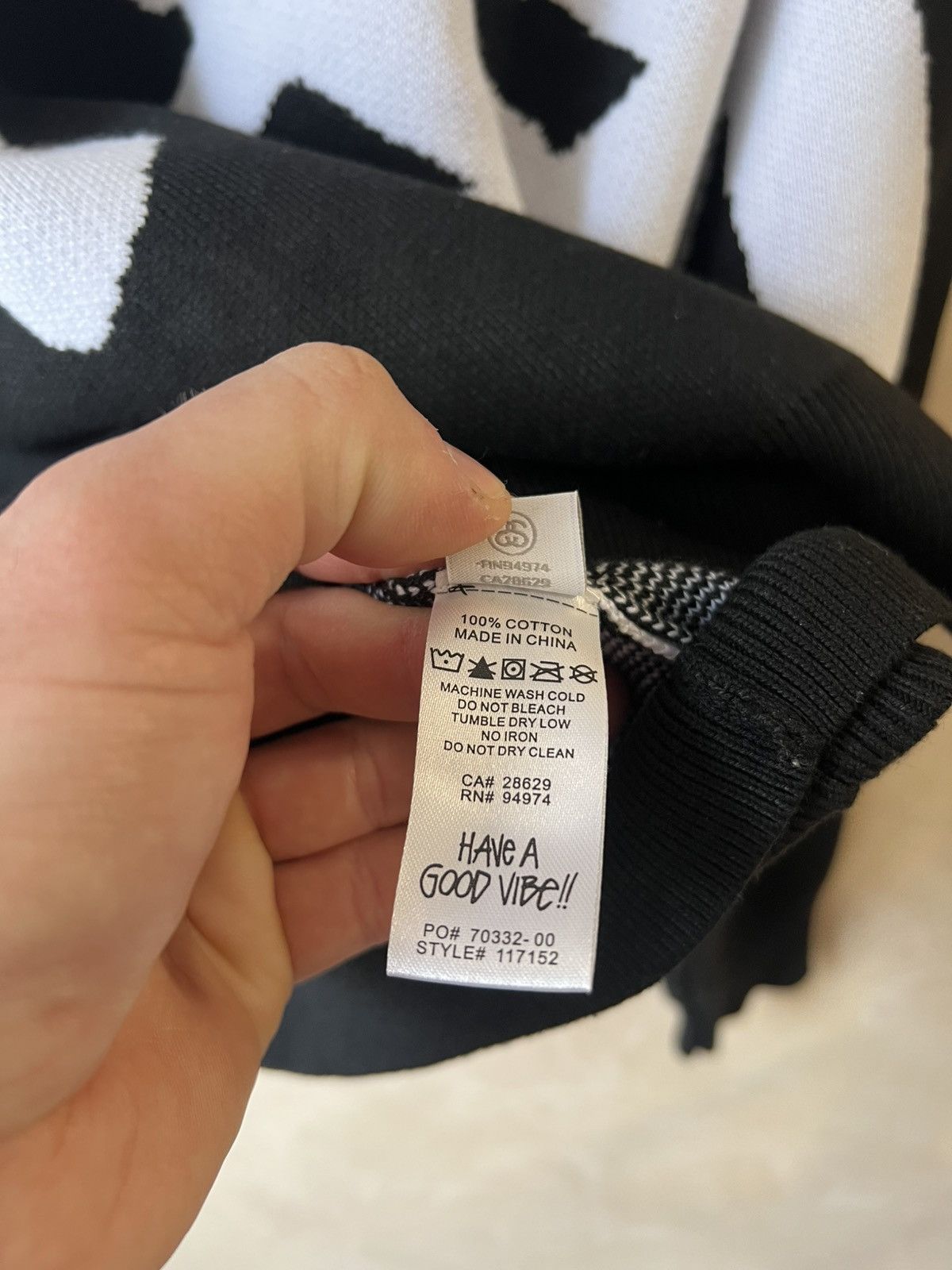 Stussy Stussy Sweater size M Size US M / EU 48-50 / 2 - 5 Thumbnail