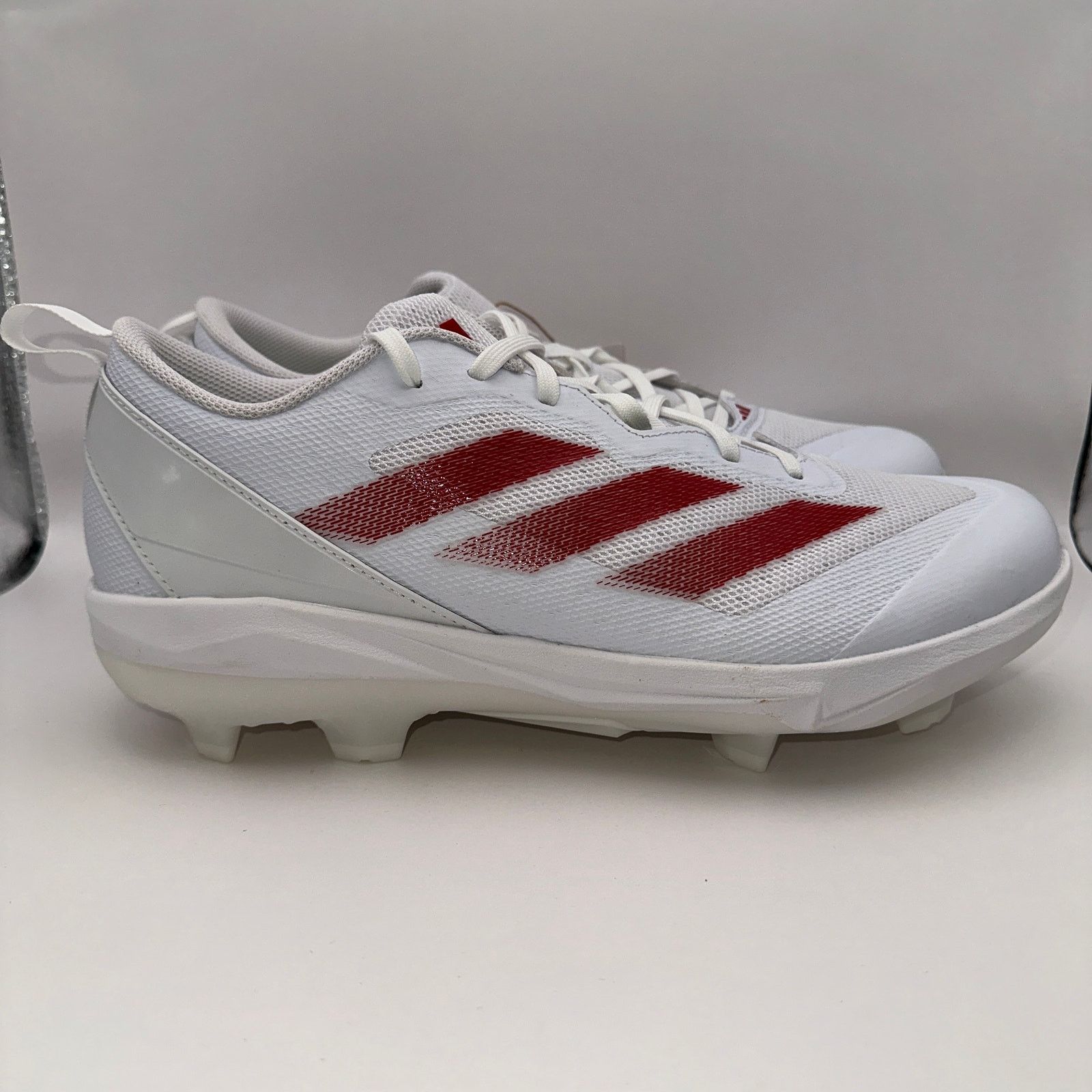 Adidas Adidas Adizero Instinct TP IH3472 White/Red Size 12 Size US 12 / EU 45 - 3 Thumbnail