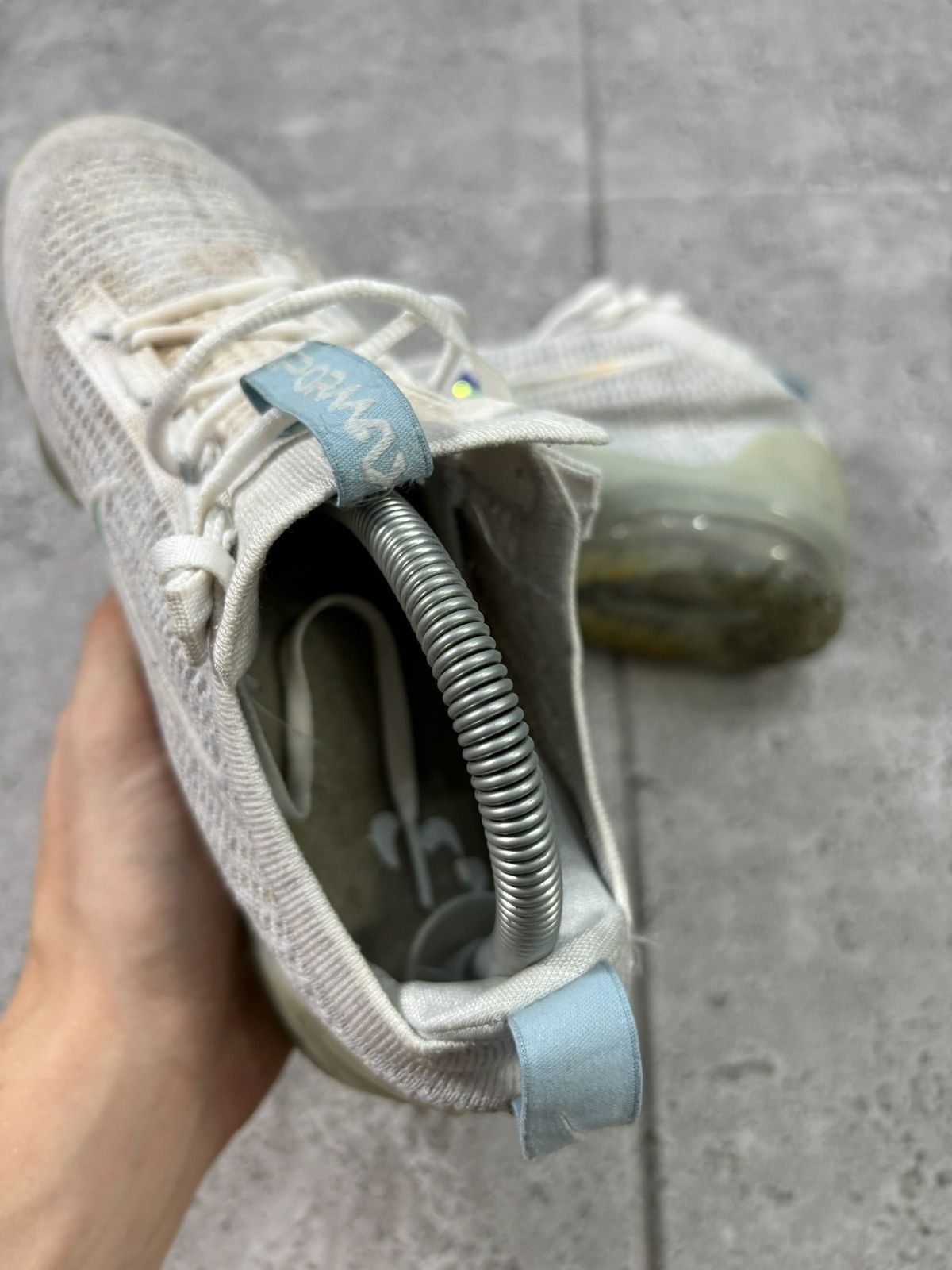 Designer × Nike Wmns Air VaporMax Flyknit Hype Trendy Shoes Streetwear Size US 8 / IT 38 - 5 Thumbnail