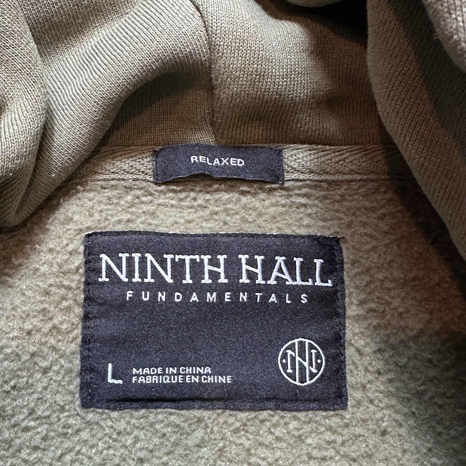 Ninth Hall Ninth Hall Fundamentals Relaxed Fit Hoodie Adult Large Green Size US L / EU 52-54 / 3 - 9 Thumbnail