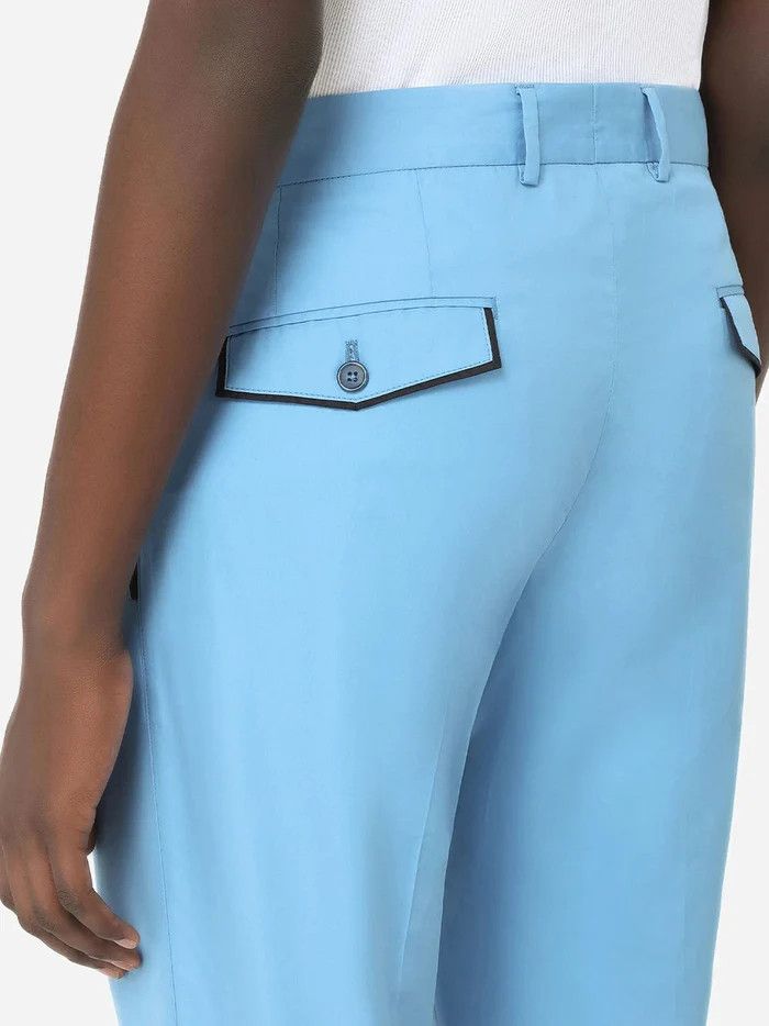 Dolce & Gabbana o1y0125 Casual Pant in Light Blue Size US 28 / EU 44 - 5 Thumbnail