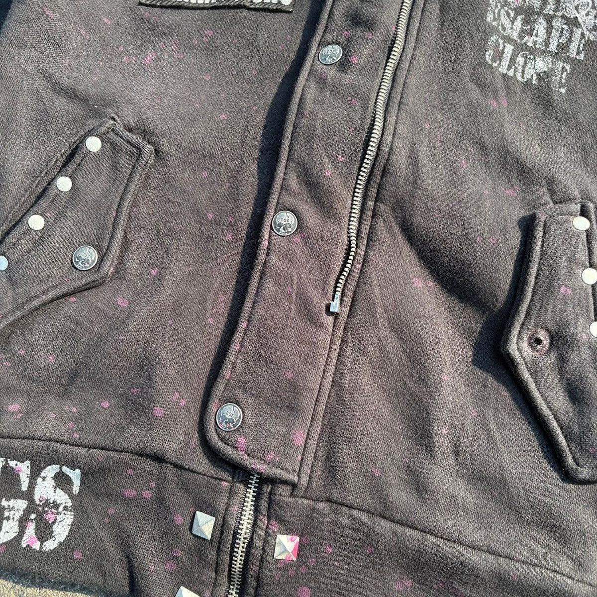 BERNINGS SHO Bernings-Sho Zip Hoodie Jacket Archive Punk (Japan) Size US L / EU 52-54 / 3 - 23 Thumbnail