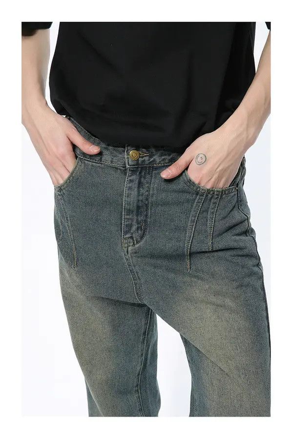 Japanese Brand Kotomi x Mako Distressed vintage flared washed jeans Size US 32 / EU 48 - 6 Thumbnail