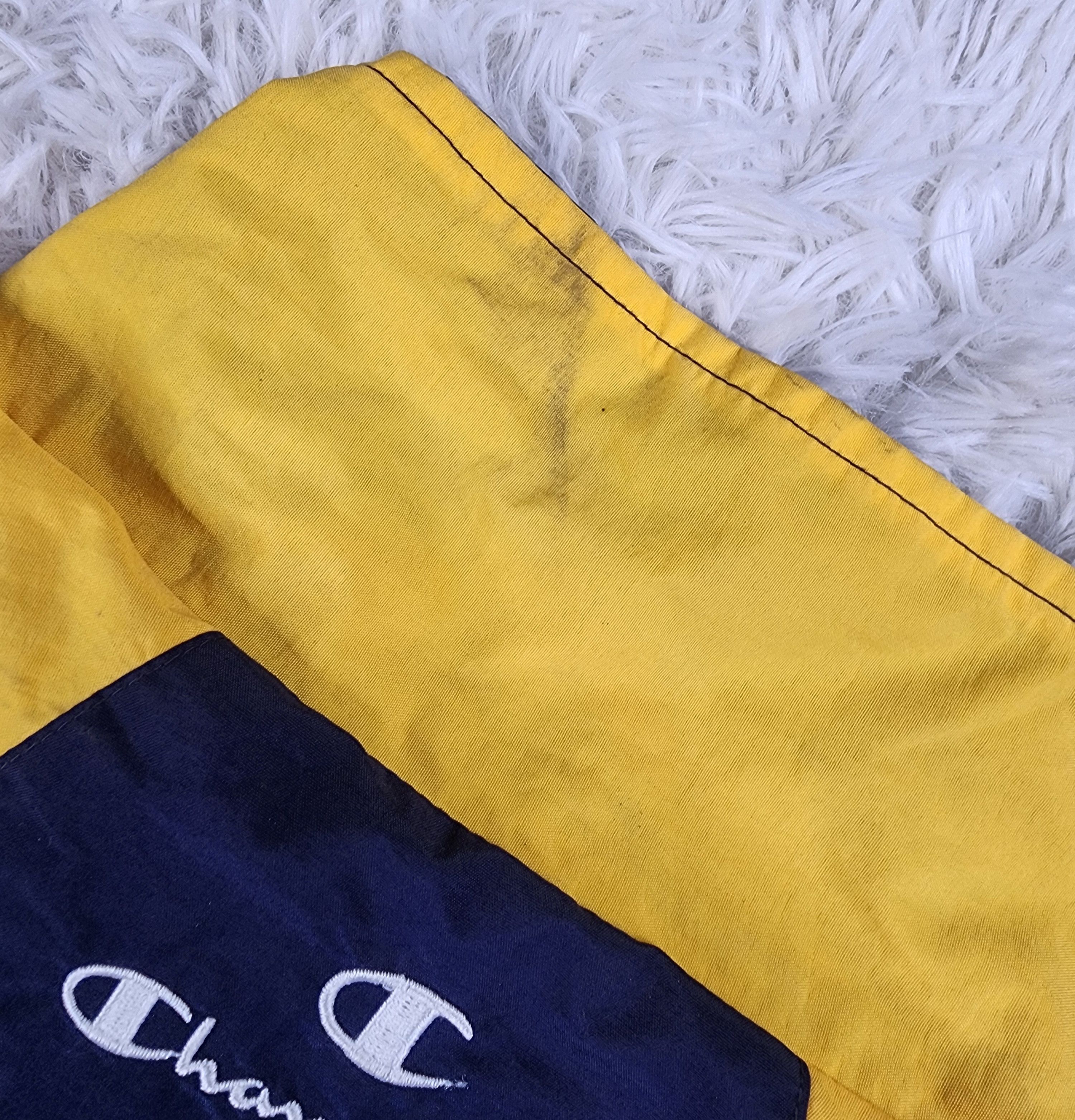 Champion Vintage Champion windbreaker jacket Navy/yellow Size US XL / EU 56 / 4 - 10 Thumbnail