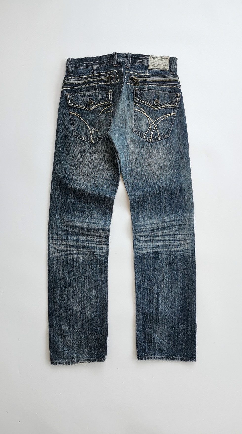 14th Addiction Oririn Zipper Button Detailed Denim Jeans Size US 31 - 5 Thumbnail