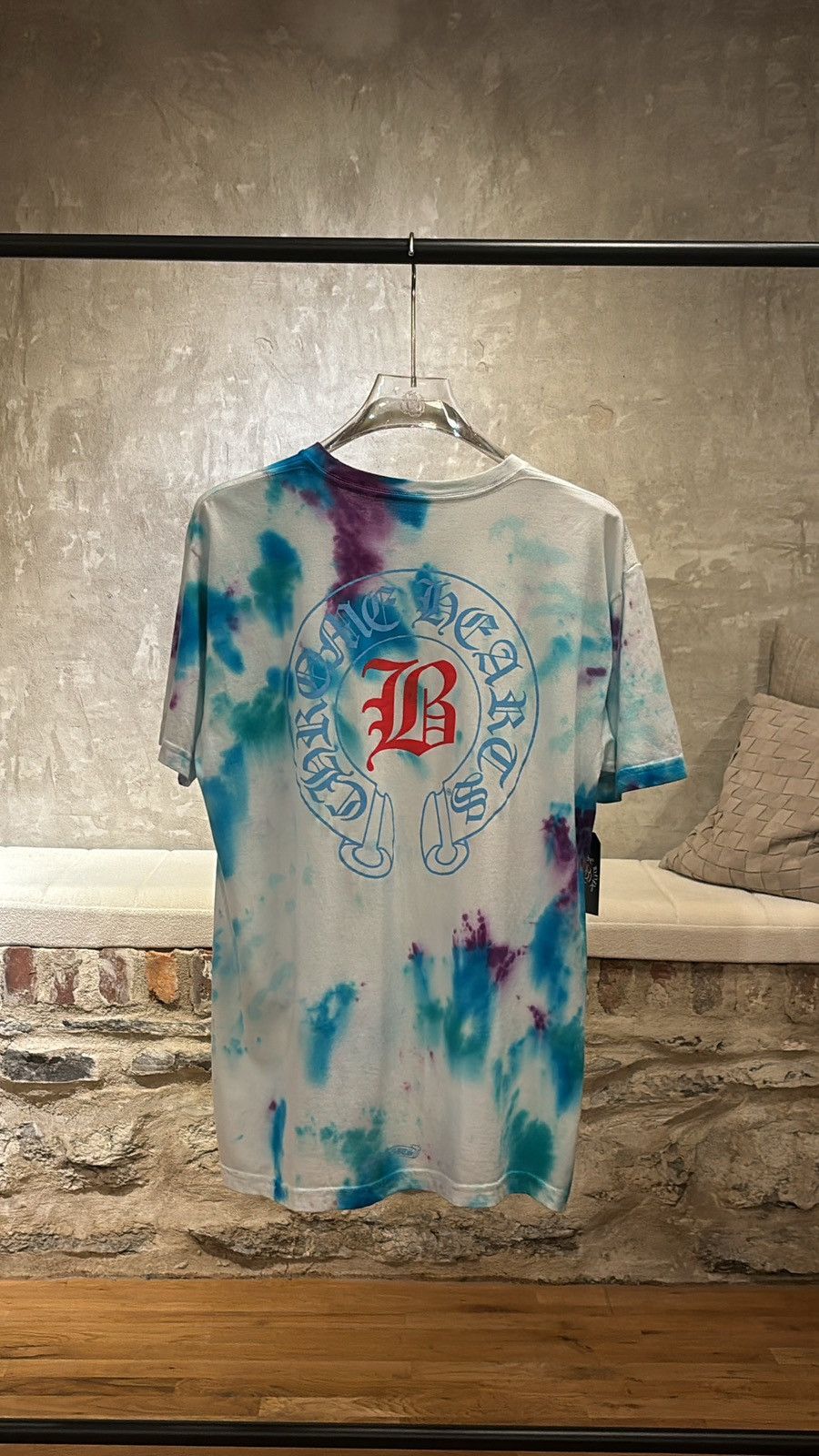 CHROME HEARTS Bella Hadid Horseshoe T-shirt Tee Tシャツ CHROME HEARTS Bella Hadid Horseshoe T-shirt Tee Tシャツ