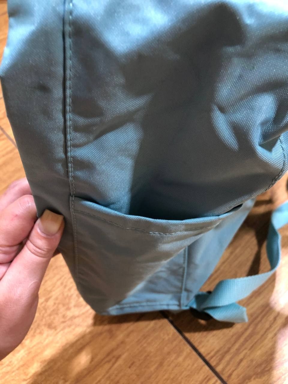 Fjallraven Y2K logo center Fjallraven blue Backpack Vintage Size ONE SIZE - 11 Thumbnail