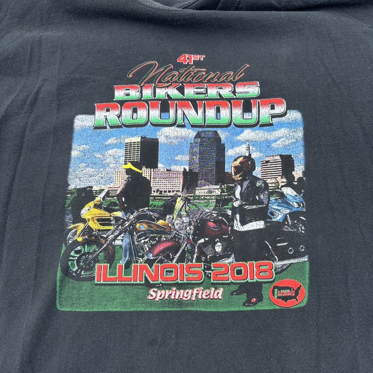 Other Illinois National Biker Round Up 2018 Tee Shirt Size US XXL / EU 58 / 5 - 1 Thumbnail