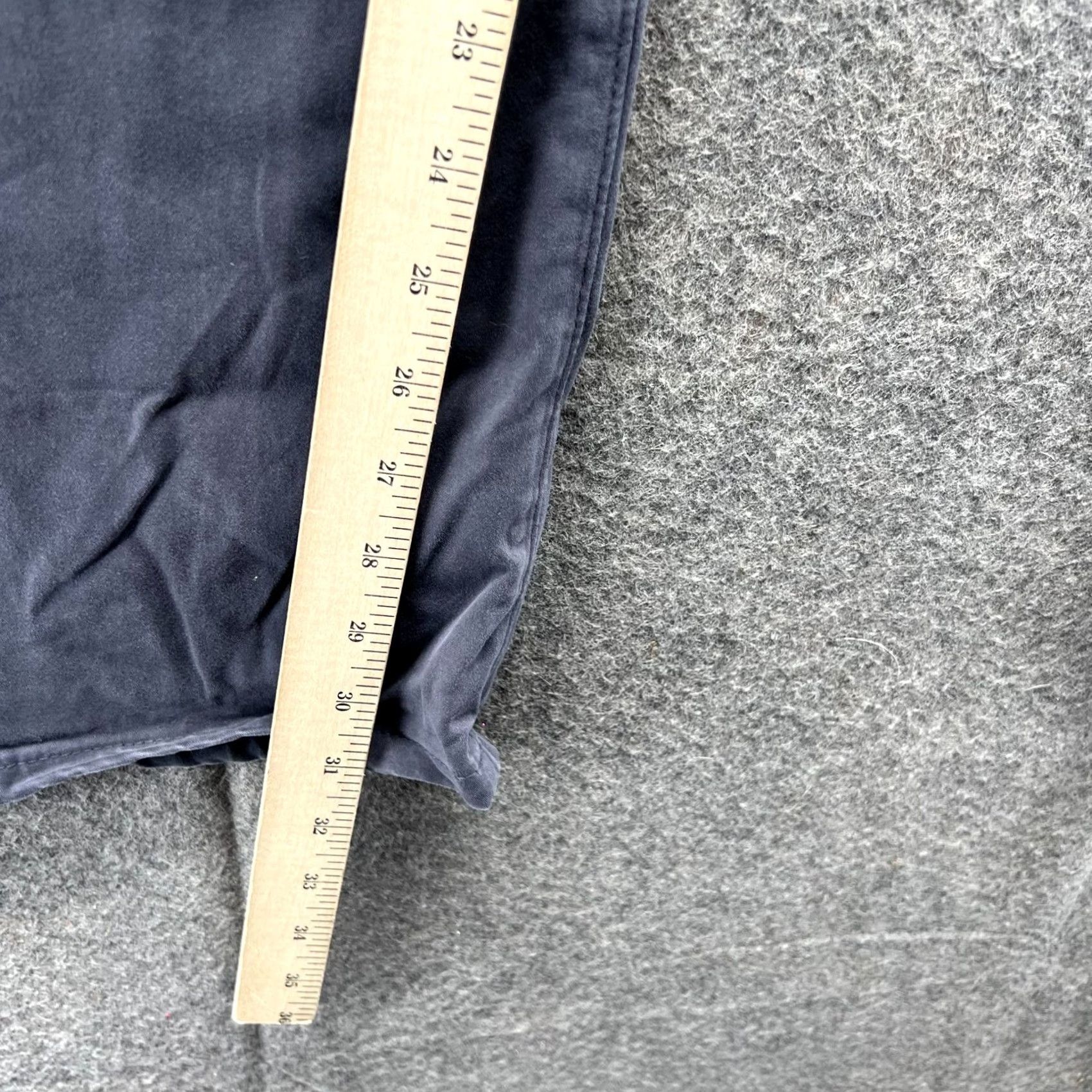 Vintage AG Adriano Goldschmied Pants Mens 34R Gray Cotton Jeans The Graduate Chino Straight 31in Inseam Regular 34 Size US 34 / EU 50 - 5 Thumbnail