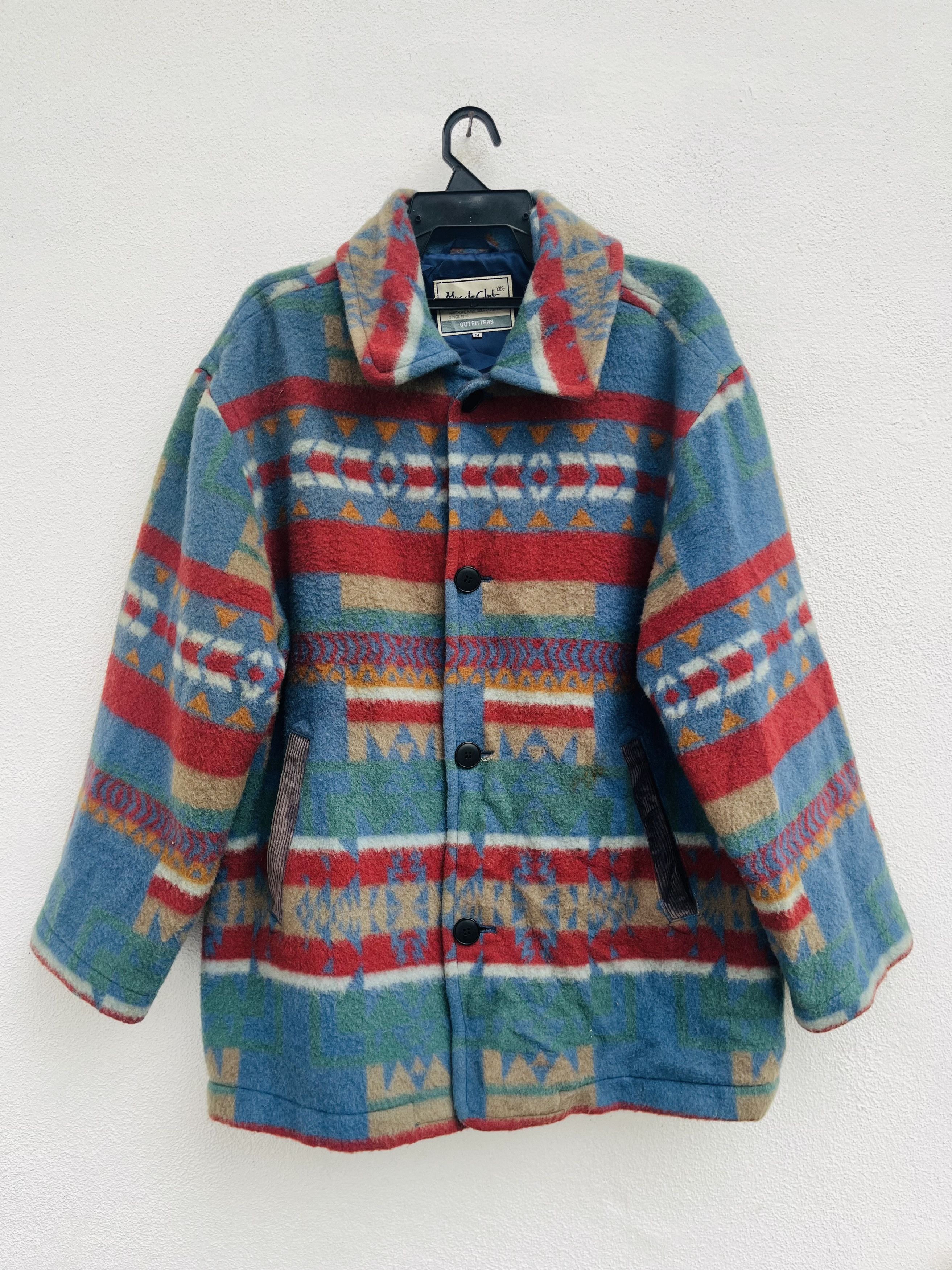 Japanese Brand Vintage Muscle Club Japanese Designer Fashion Style Size US L / EU 52-54 / 3 - 1 Thumbnail